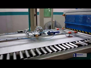 OSAMA HotMaster Automatic Hot Gluing Machine with 4 Rollers